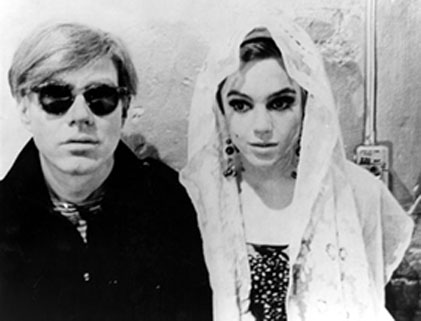 andy wharol & edie